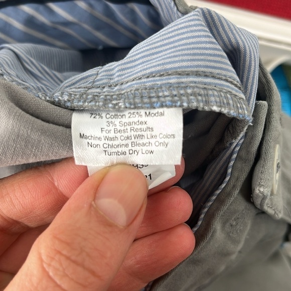 Peter Millar Grey-Brown Cotton Chinos - Picture 11 of 11